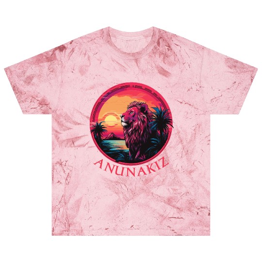 Anunakiz Lion of Ishtar’s Horizon Blast T Shirts