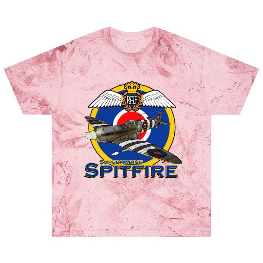 Supermarine Spitfire Blast T Shirts