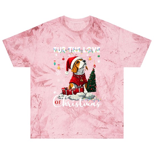 Beagle Christmas Tree Lights Decorations Dog Lover Blast T Shirts