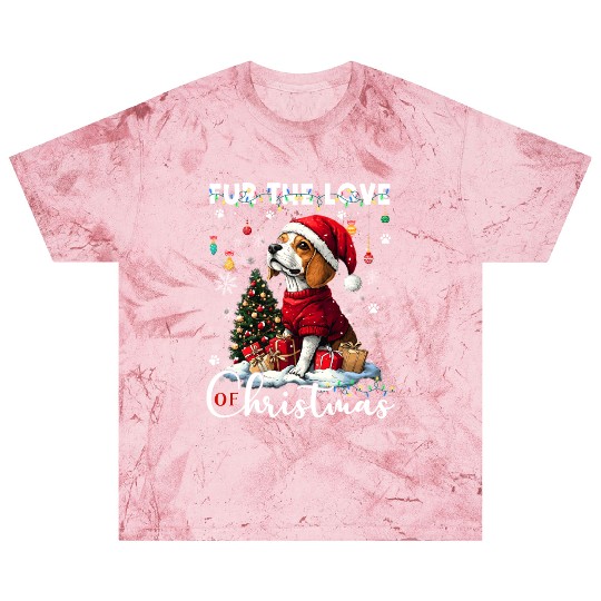 Beagle Christmas Tree Lights Decorations Dog Lover Blast T Shirts