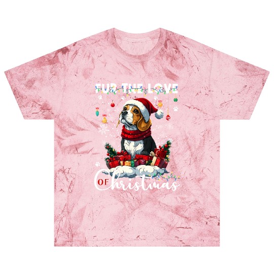 Beagle Christmas Tree Lights Decorations Dog Lover Blast T Shirts