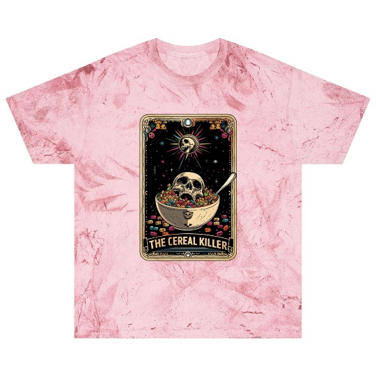 Cereal Killer Tarot Card Horror Movies True Crime Blast T Shirts