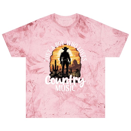 Just A boy Who Loves Country Music Blast T Shirts