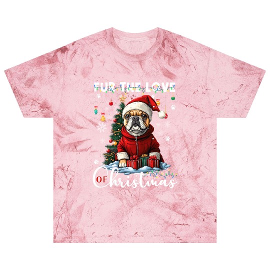 French Bulldog Christmas Tree Decoration Dog Lover Blast T Shirts