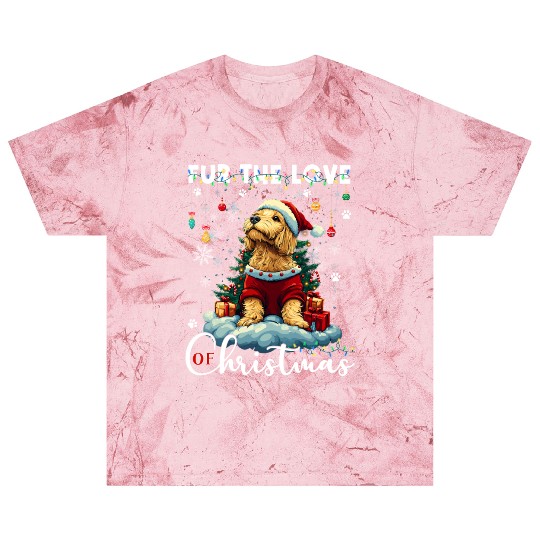 Golden Retriever Christmas Tree Decorations Dog Blast T Shirts