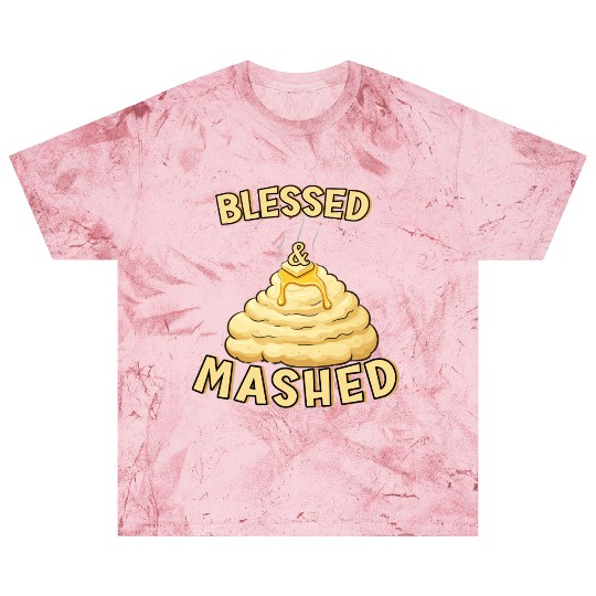 Blessed & Mashed - A Punny Thanksgiving Design Blast T Shirts