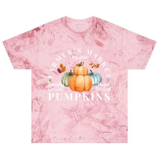 Farmers Market Organic Locally Grown Pumpkins Blast T Shirts
