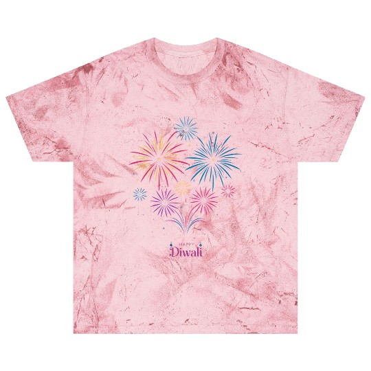 Joyous Fireworks for Diwali Festival Blast T Shirts
