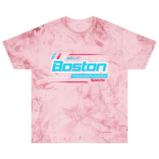 Stay Strong Boston Massachusetts Design Modern Blast T Shirts