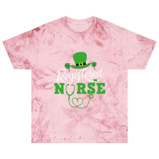 Registered Nurse St Patricks day Shamrock Nursing Blast T Shirts