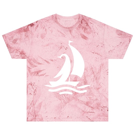 Penguin sailboat sailing silhouette minimalist Blast T Shirts