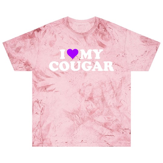 I Love Cougars Cougar Humor Valentine's Day 3BK4 Blast T Shirts
