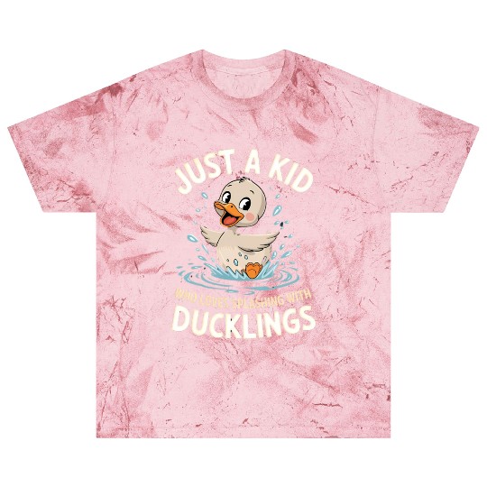 Just a Kid Who Loves Splashing with Ducklings Blast T Shirts