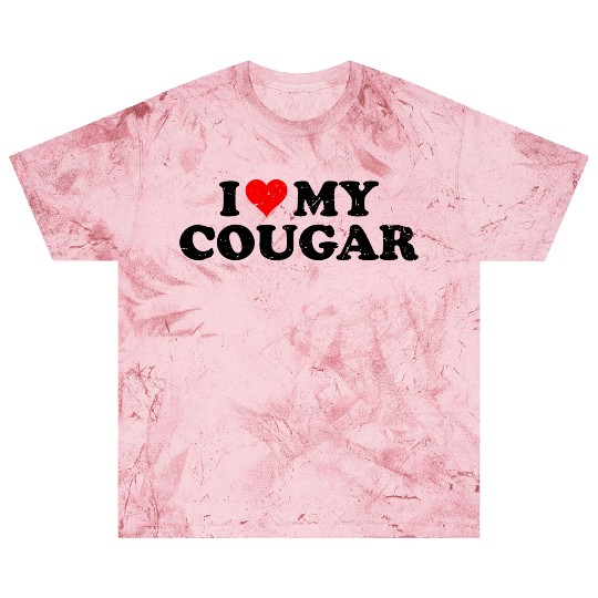 I Love Cougars Cougar Humor Valentine's Day 4WH1 Blast T Shirts