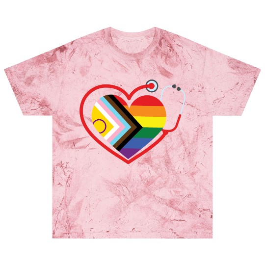 LGBTQ Doctor Nurse Pride Month Medical Clinic Blast T Shirts