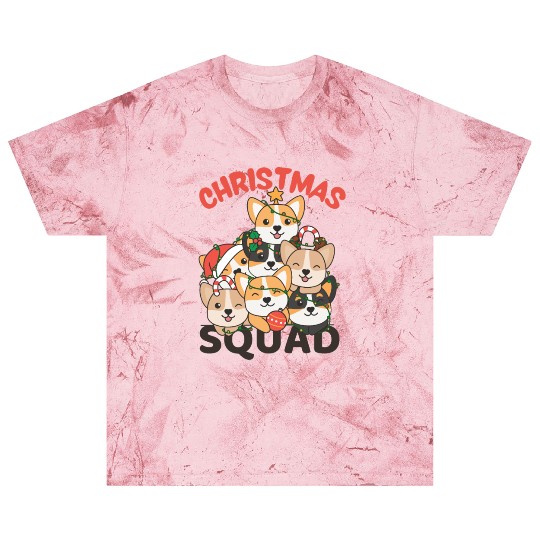 Corgi Christmas Tree Christmas Squad Dogs Blast T Shirts