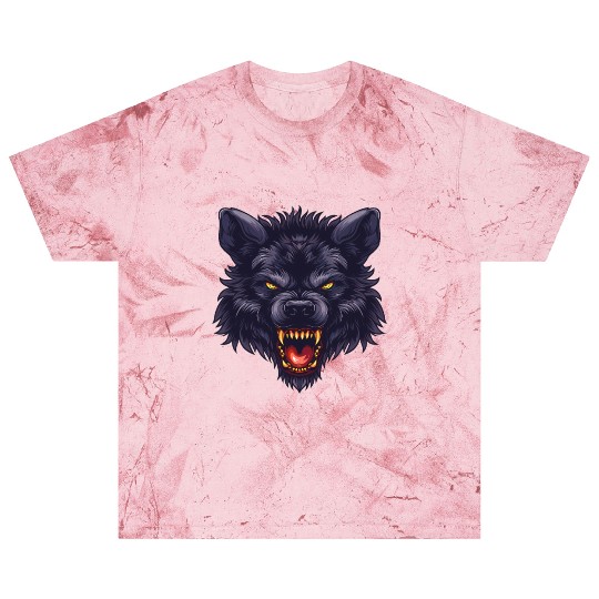 dark wolf face Blast T Shirts