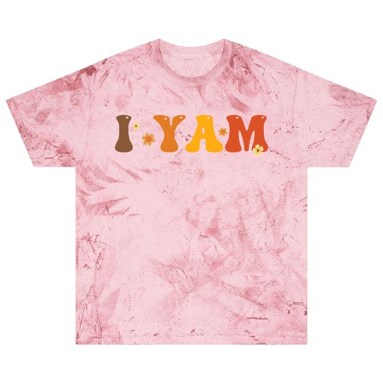 Sweet Potato I Yam Groovy Flower Blast T Shirts