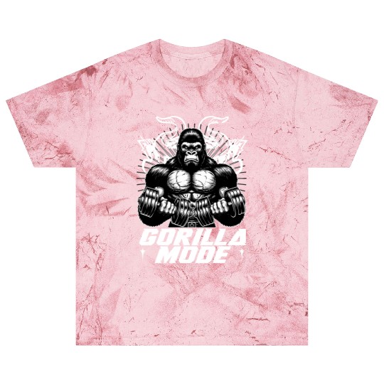 Gorilla Mode Workout Gym Blast T Shirts