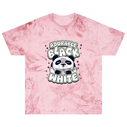 Adorable Black And White Panda Bear Friend Lover Blast T Shirts