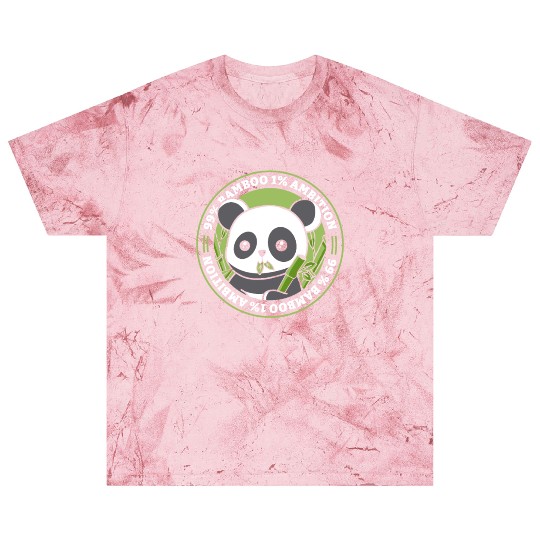 99% Bamboo 1% Ambition Panda Bear Friend Lover Blast T Shirts