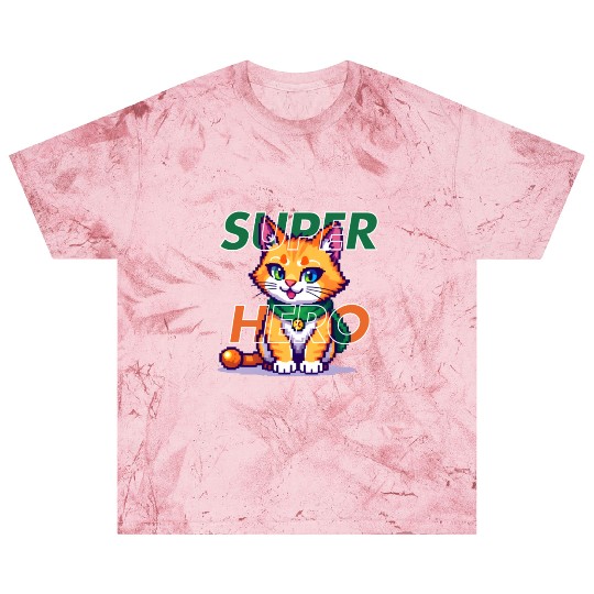 SUPER HERO CAT Blast T Shirts