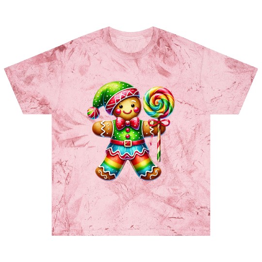 Gingerbread Christmas, Merry Christmas, Candy Blast T Shirts