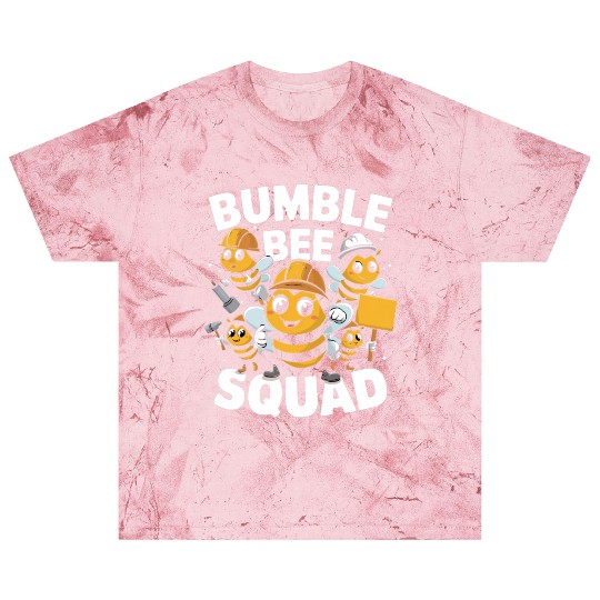 Fun Bumblebee Squad Cartoon Art Blast T Shirts