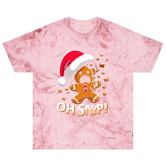 Gingerbread Oh Snap Funny Christmas Blast T Shirts