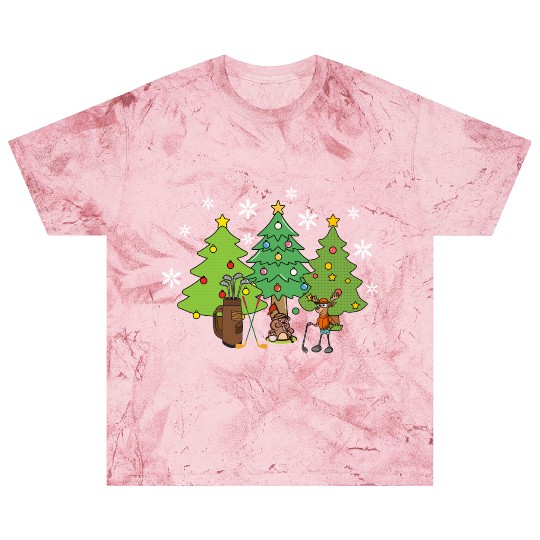 sport funny animal moose playing golf Blast T Shirts