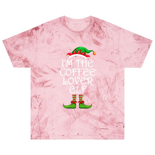 I'm The Coffee Lover Elf Blast T Shirts Matching Family
