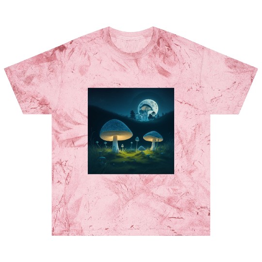 mushrooms in grass Blast T Shirts