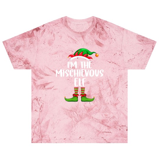 I'm The Mischievous Elf Matching Family Christmas Blast T Shirts