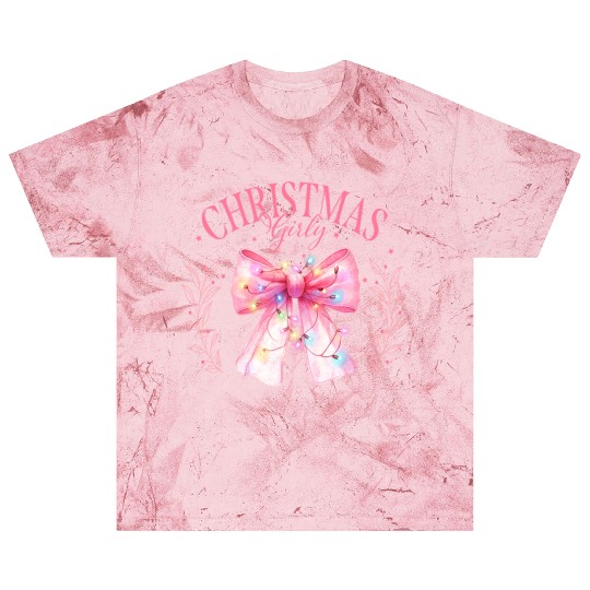 Pink Christmas Girly Blast T Shirts