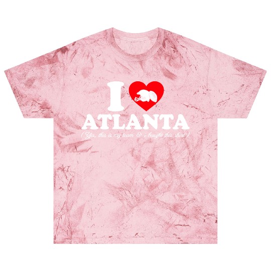 Groovy I Love Atlanta Blast T Shirts