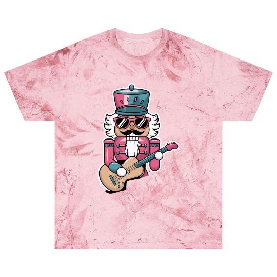 Nutcracker Playing Guitar Blast T Shirts