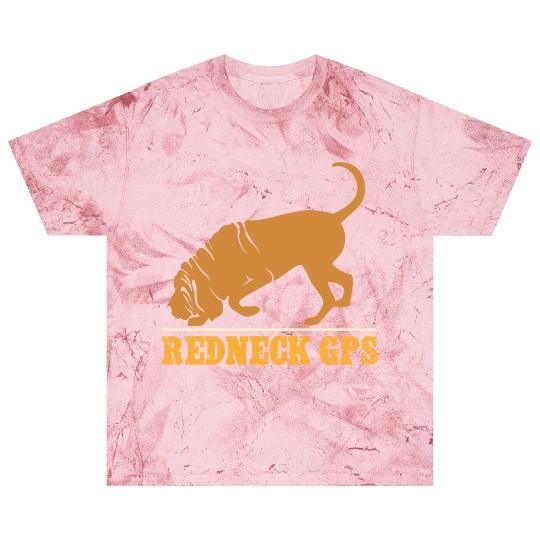 Redneck GPS | Funny Bloodhound | NickerStickers® Blast T Shirts