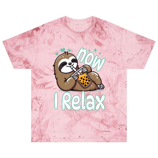 funny quote gift idea bubble tea boba sloth design Blast T Shirts