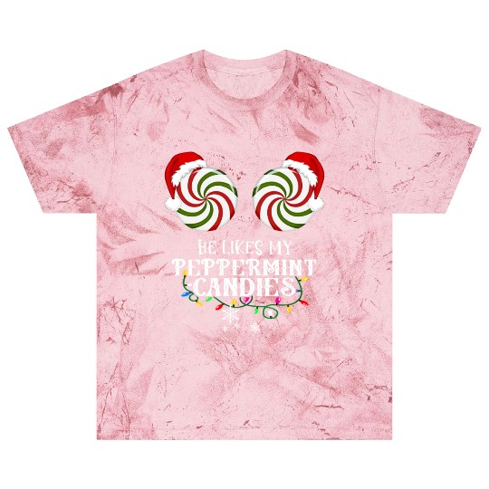 He Likes my Peppermint candies couples Xmas Blast T Shirts