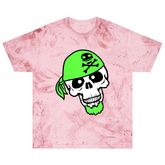 Pirate Hat Skull Skeleton Halloween Head Scarf Fun Blast T Shirts