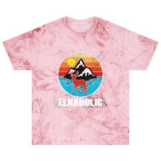 Elk Hunting Elkaholic Hunters Blast T Shirts