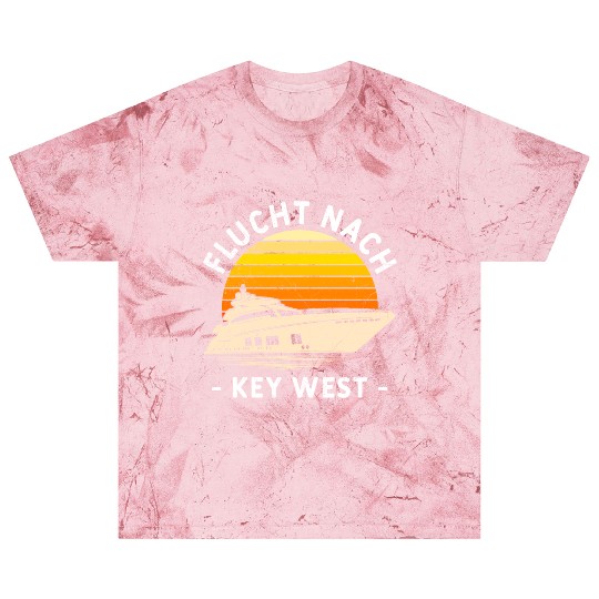 Florida ESCAPE TO KEY-WEST Sailing Florida Blast T Shirts