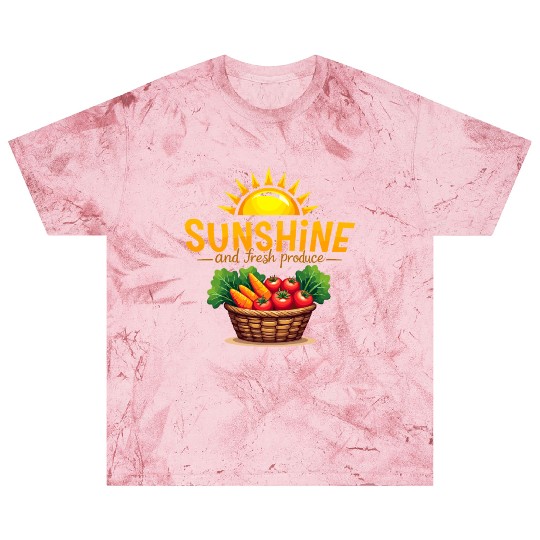 Farmers Market Vendor Fresh Produce and Local Blast T Shirts