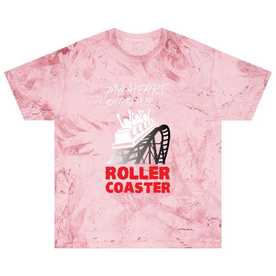 My Heart Beats for Roller Coaster Blast T Shirts