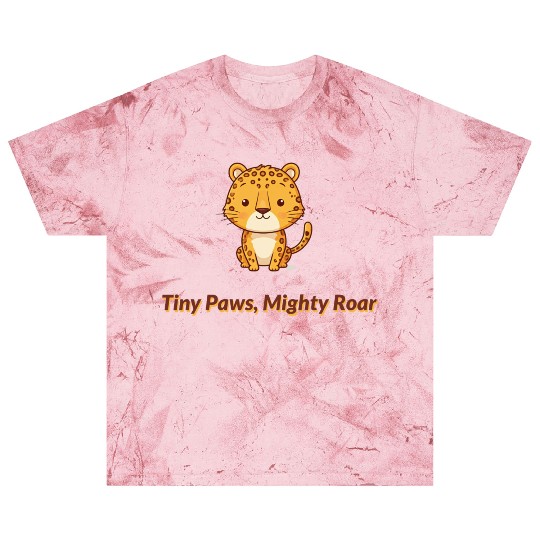 Tiny Paws Mighty Roar Jaguar Blast T Shirts