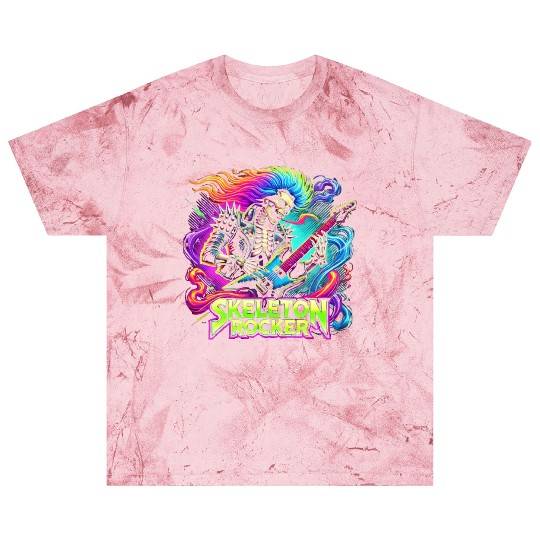 Skeleton Guitar Player Bones Guitarist Musician Blast T Shirts