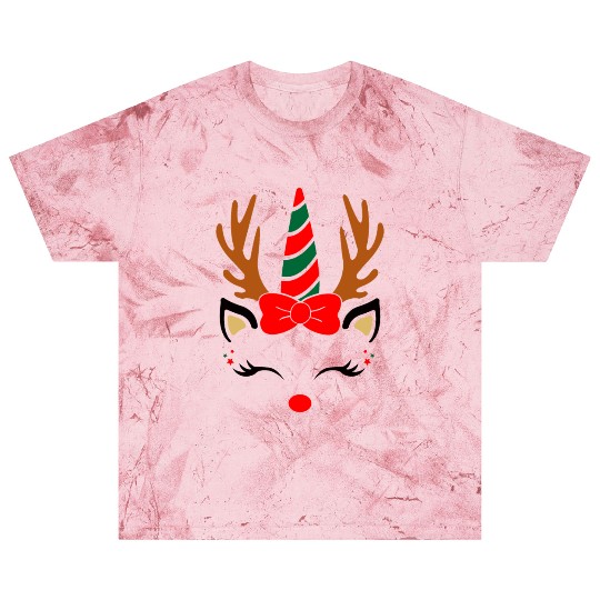 Reindeer unicorn, Christmas Blast T Shirts