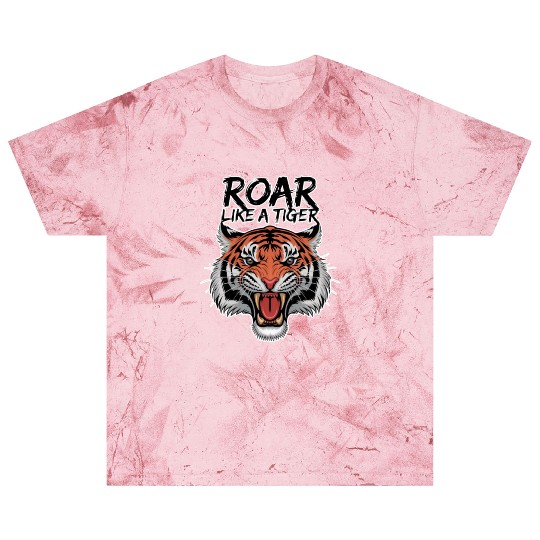 Roaring Tiger Spirit Blast T Shirts