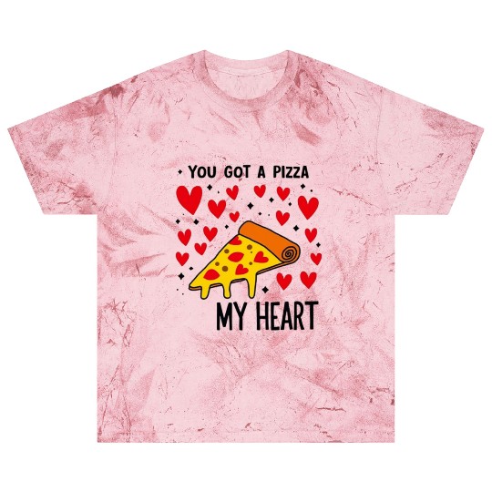 You Got a Pizza Of My Heart Funny Pizza Valentines Blast T Shirts