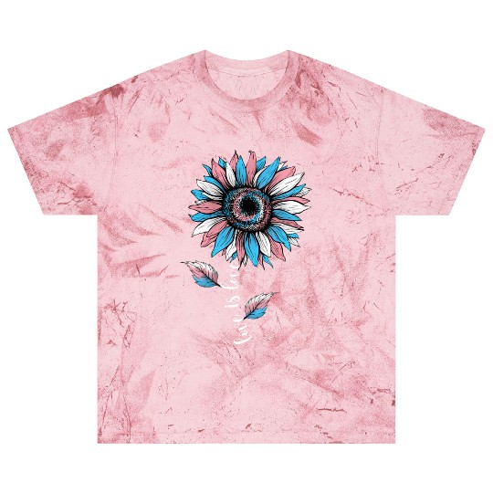 Rainbow Sunflower Love Is Love LGBT Pride Blast T Shirts